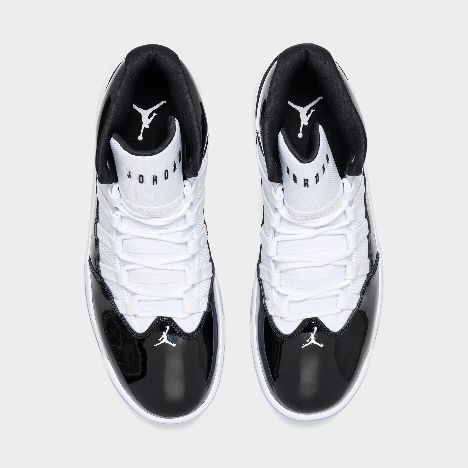 Men's Jordan Max Aura Casual Shoes - Black/White - view 5