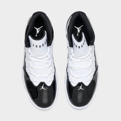 Men's Jordan Max Aura Casual Shoes - Black/White - view 5