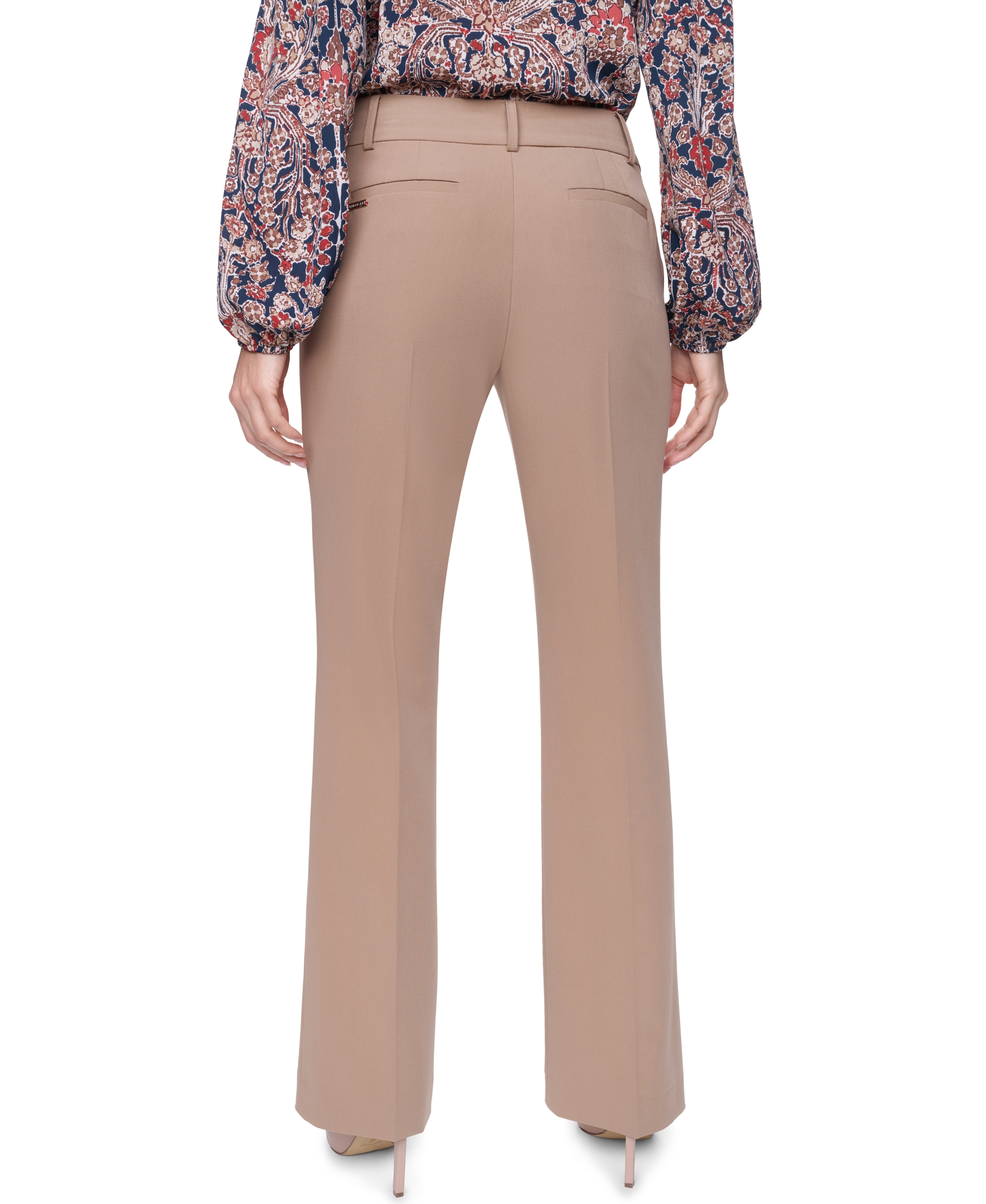 Tommy Hilfiger Women's Sutton Mid-Rise Bootcut Pants - Tigers Eye