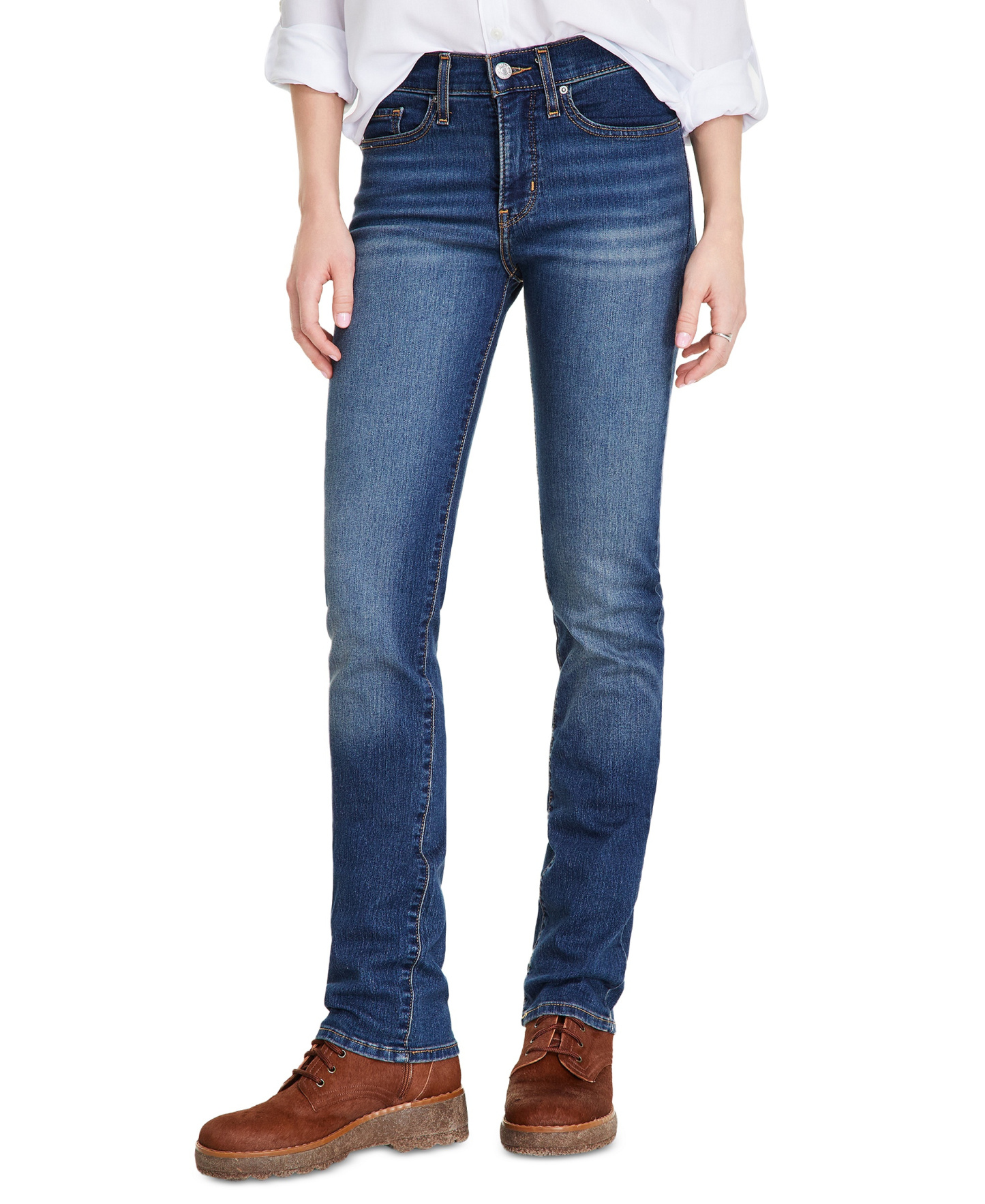Levi's 314 Shaping Straight Leg Jeans 30" - Zealous Blue