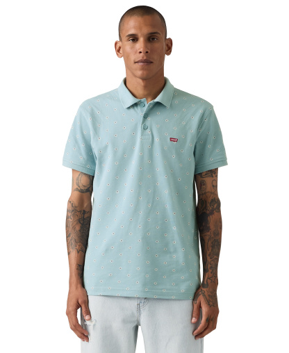 Levi's Men's Housemark Regular-Fit Polo Shirt - Forget Me Not