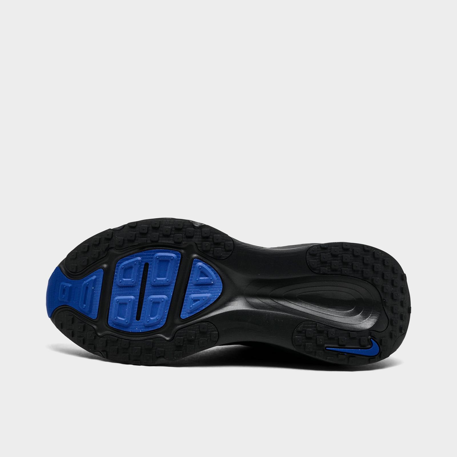 Men's Nike Vomero 18 Running Shoes - Black/Black/Game Royal/Anthracite