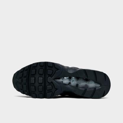 Men's Nithtke Air Max 95 Big Bubble Scorpion Casual Shoes - Part 2 - Black/Black/Anthracite/Black - Bottom view
