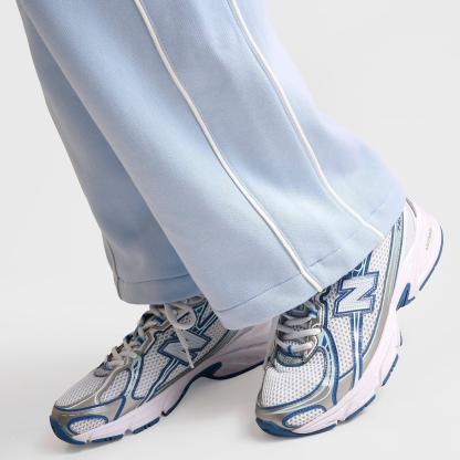 Women's New Balance Piped Wide-Leg Jogger Pants - Oxford Blue - view 6