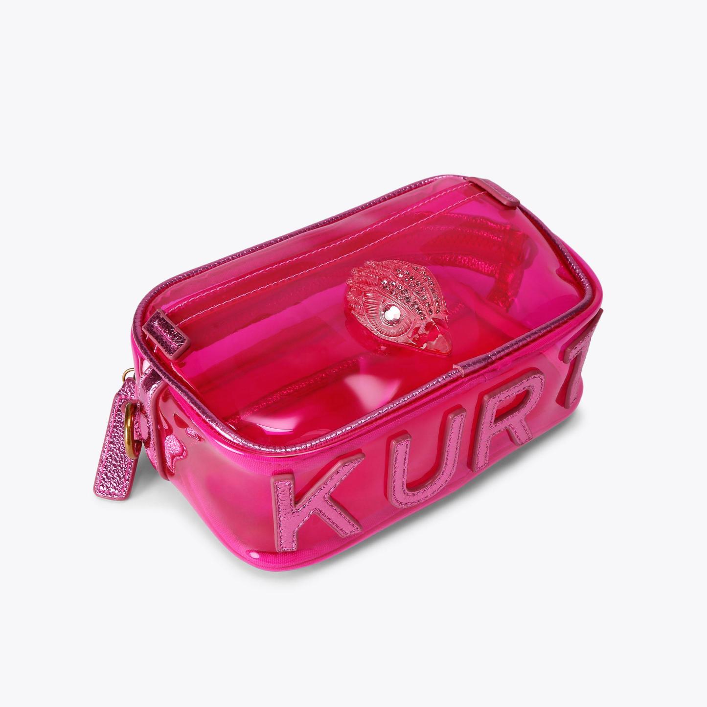 Kurt Geiger London Vinyl Kensington Camera Bag - Pink - view 3