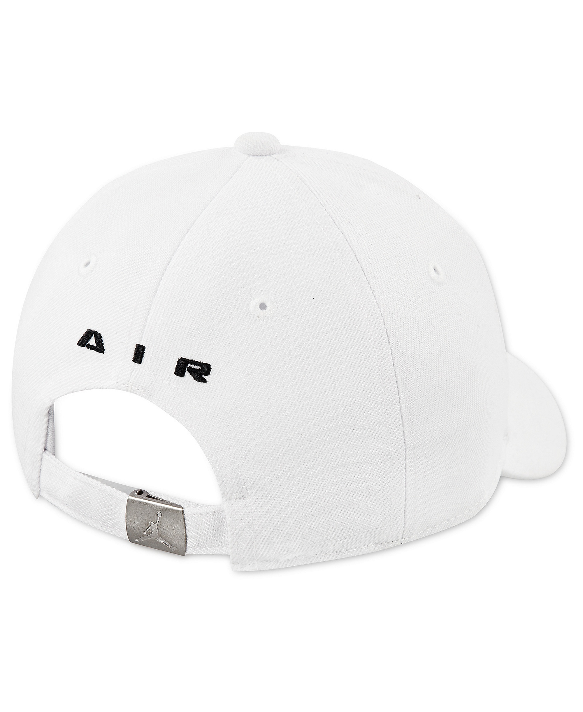 Jordan Boys' 8-20 Structured Strap Back Cap - White