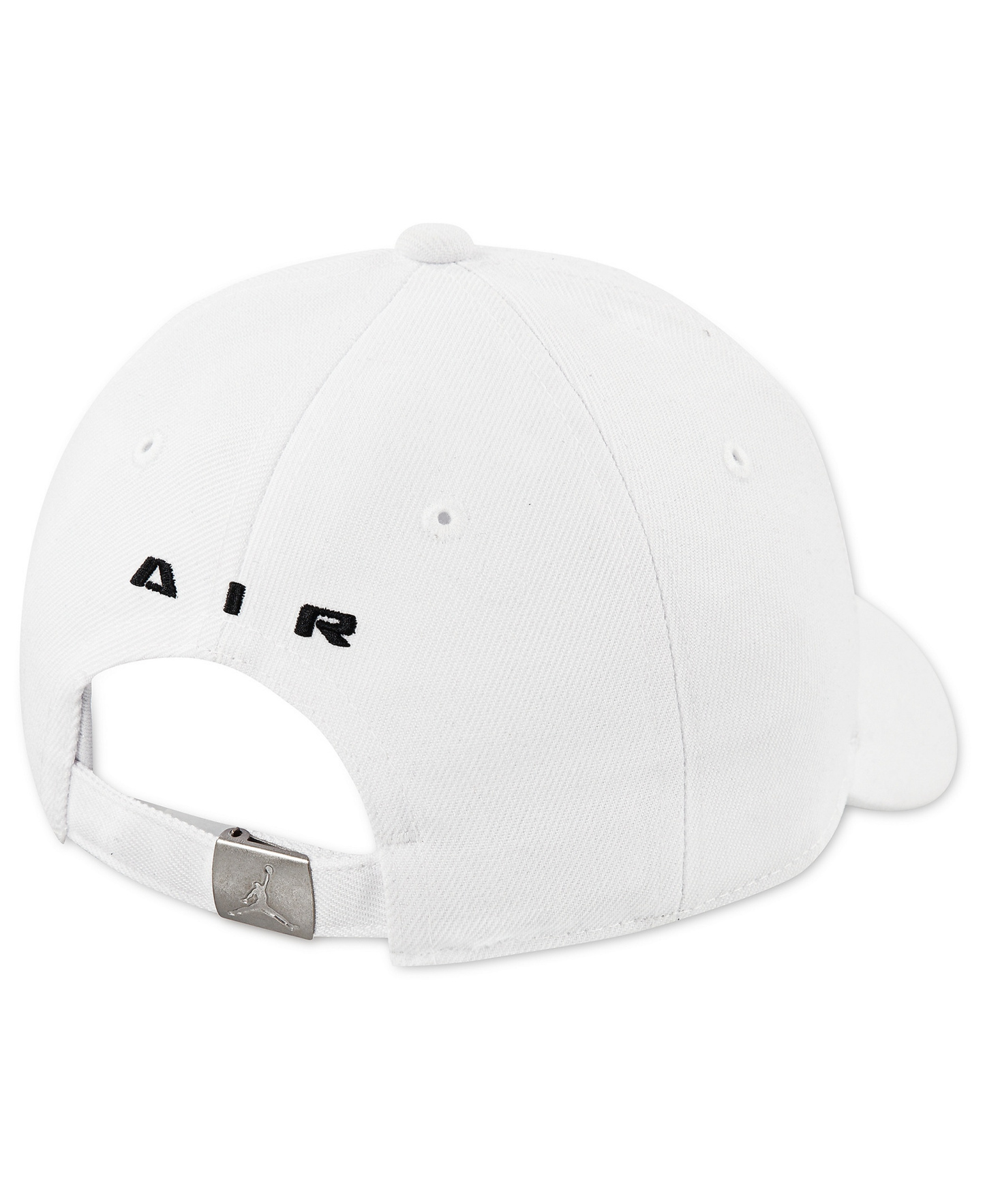 Jordan Boys' 8-20 Structured Strap Back Cap - White