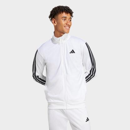 Men's adidas Dayready Full-Zip Track Jacket - White