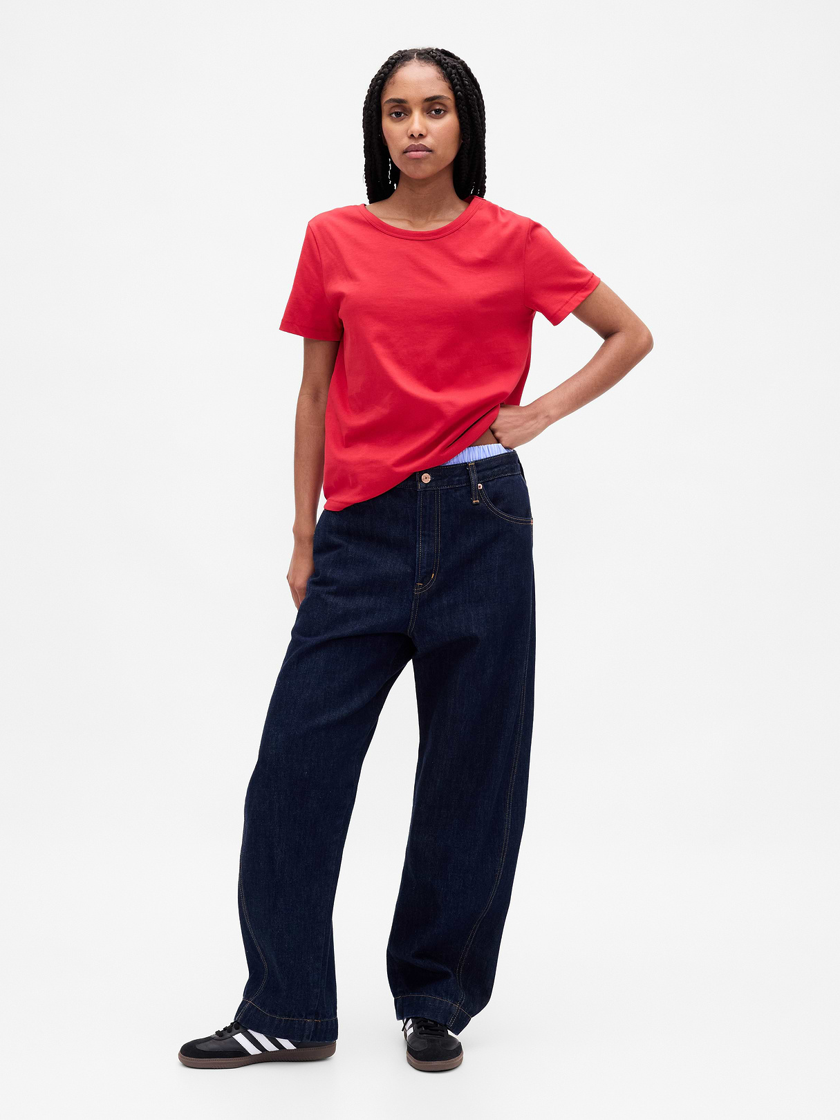 Organic Cotton VintageSoft T-Shirt - Modern red