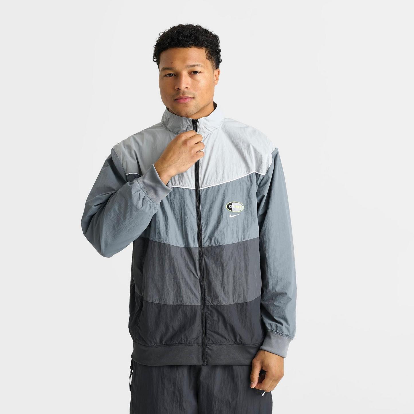 Men's Nike Sportswear Air Max 95 Woven Jacket - Anthracite/Dark Grey/Cool Grey