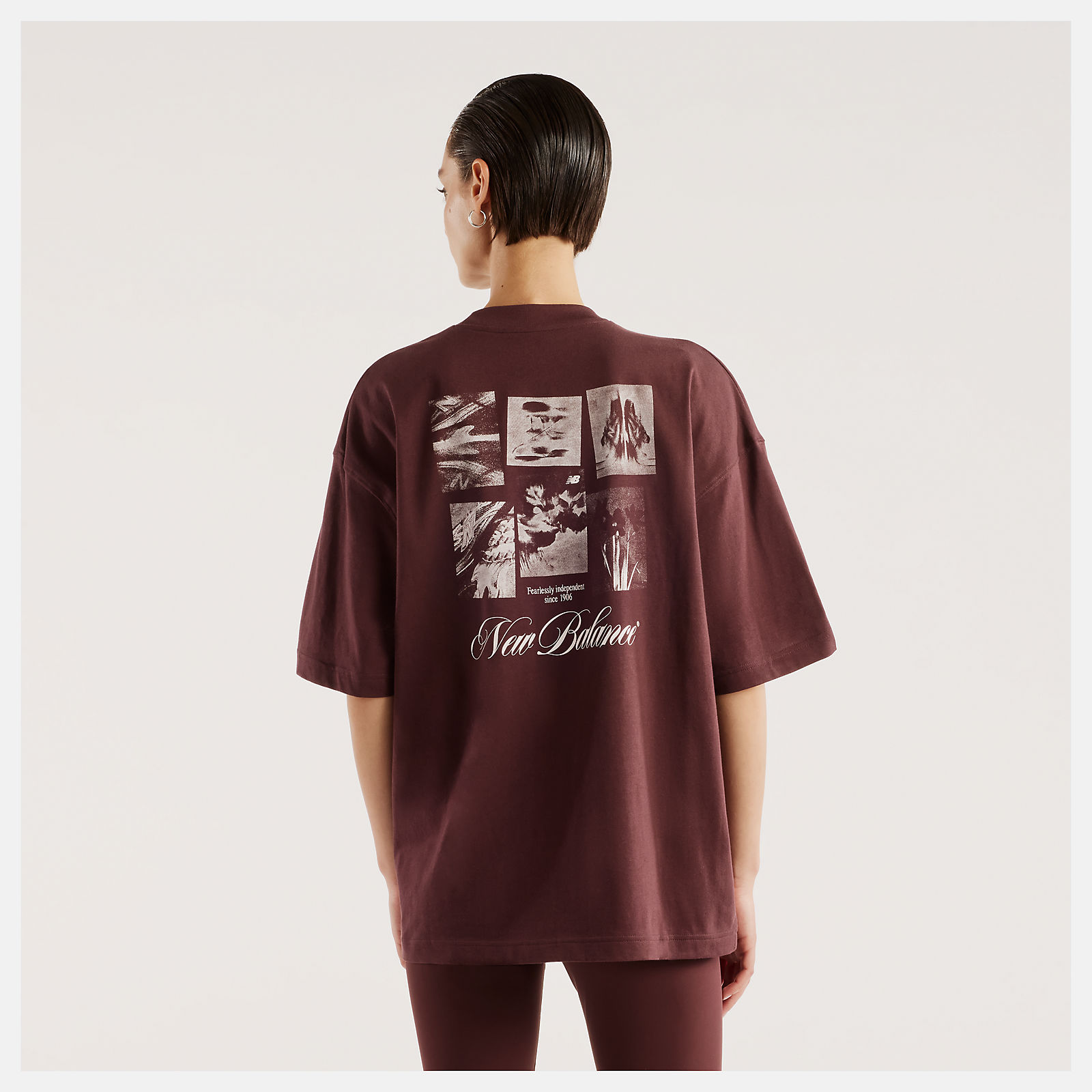 New Balance Pressed Flowers Memories Oversized T-Shirt, WT6289QPYLR