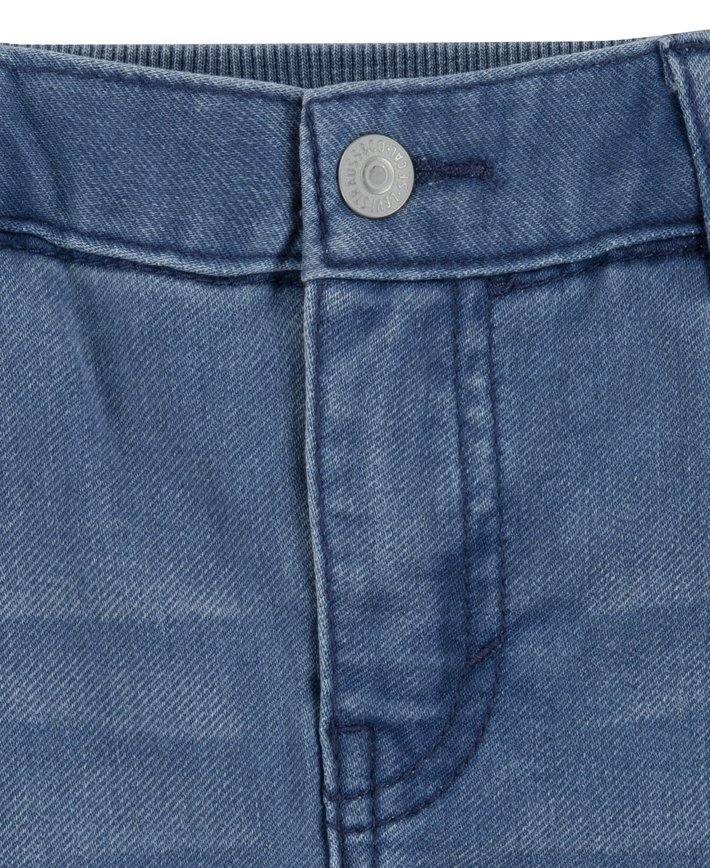Levi's Baby Boys Knit Denim Jogger Pants - Sea Salt