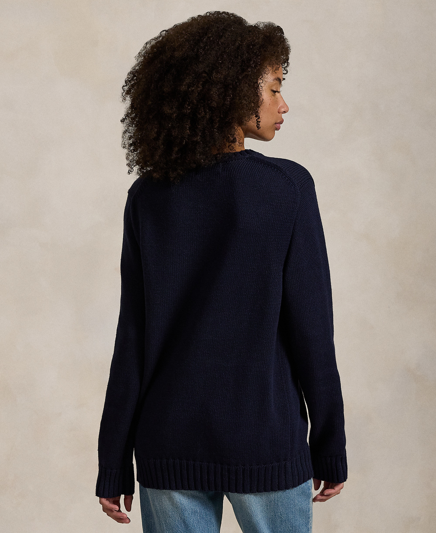 Polo Ralph Lauren Unisex The Iconic Flag Sweater - Blue