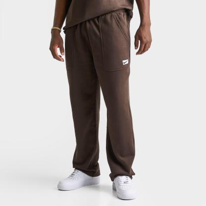 Men's Nithtke Sportswear Swoosh Box Fleece Sweatpants - Baroque Brown/Sail