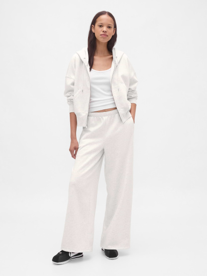 VintageSoft Baggy Sweatpants - Pale heather grey