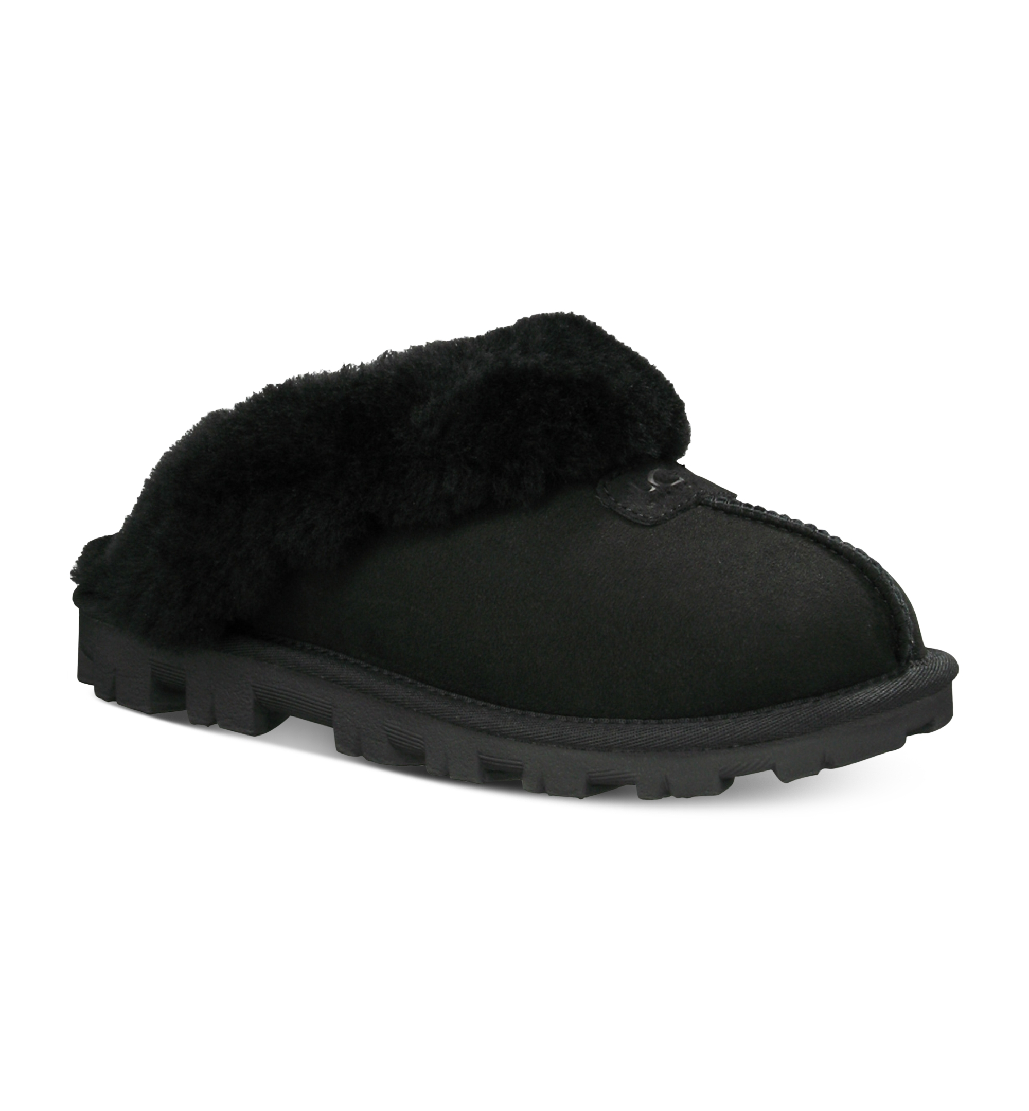 UGG® Women's Coquette Slip-On Slide Slippers - Black