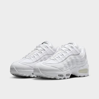 Women's Nike Air Max 95 Big Bubble Casual Shoes - White/Black/Reflect Silver/Metallic Silver