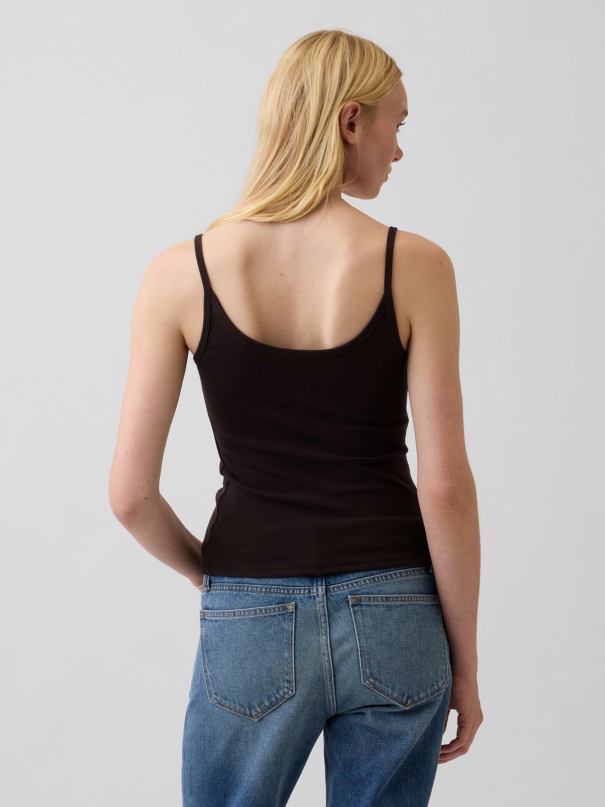 Modern Crop Cami - New brown terra