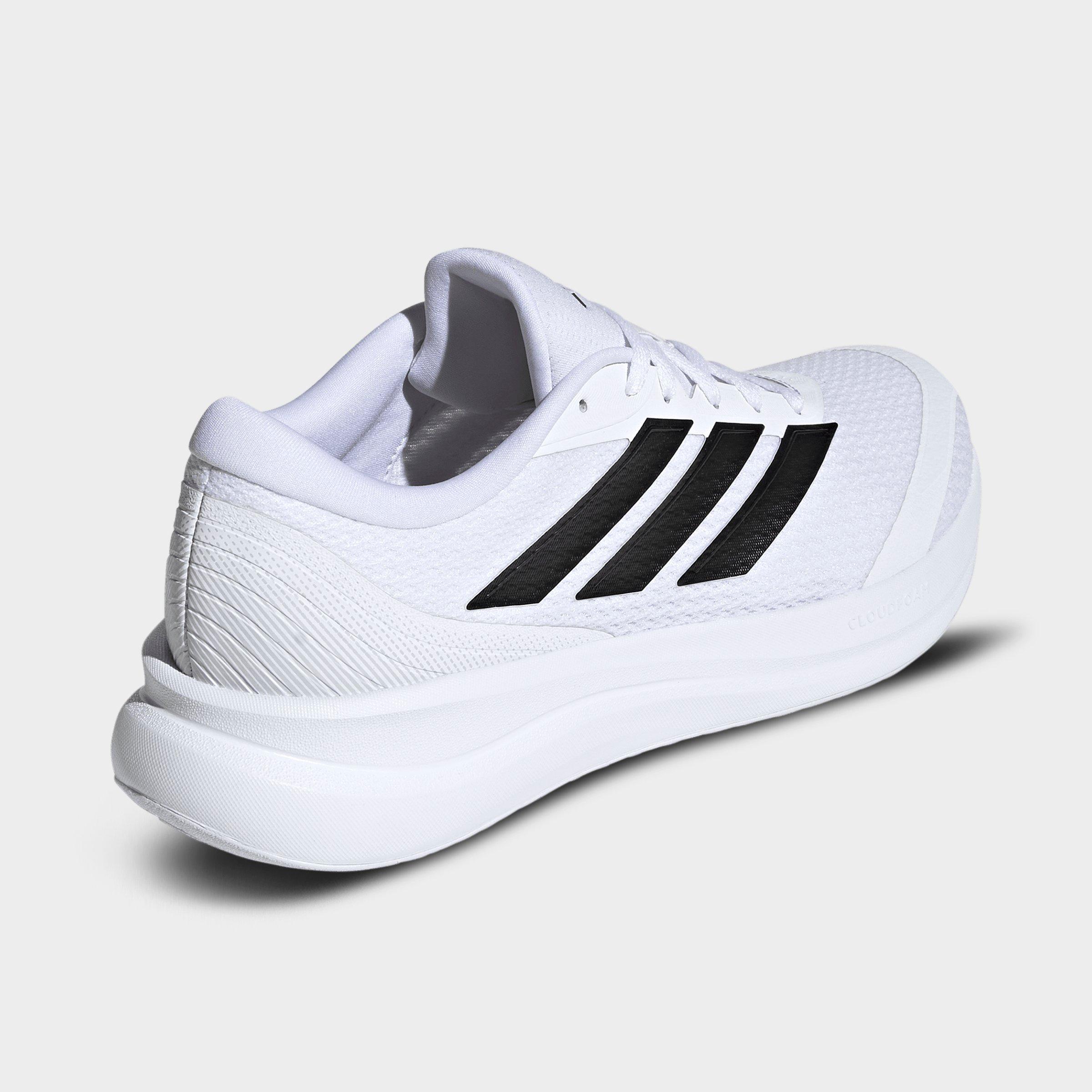 Men's adidas Runfalcon 6 Cloudfoam Running Shoes - Cloud White/Core Black/Grey - Back view