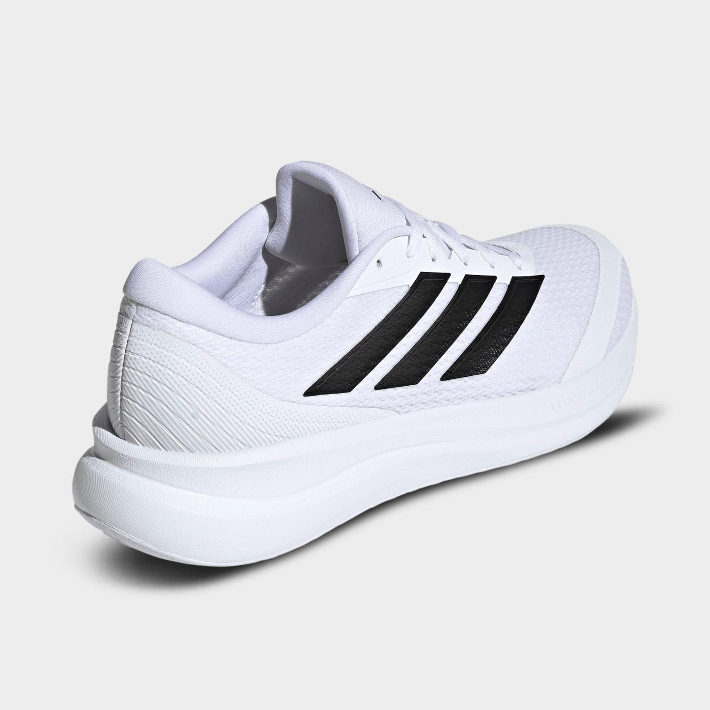 Men's adidas Runfalcon 6 Cloudfoam Running Shoes - Cloud White/Core Black/Grey - Back view