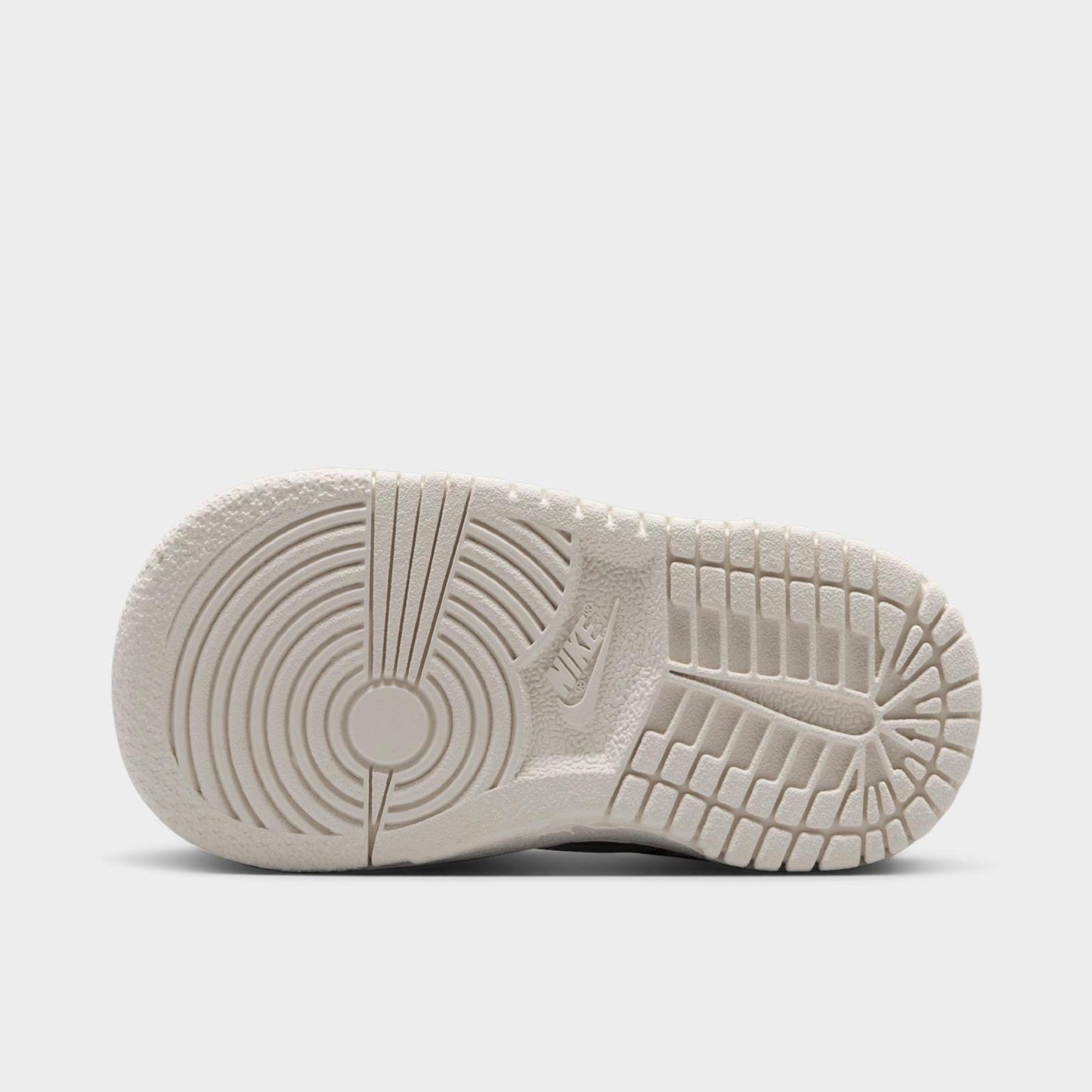 Kids' Toddler Nithtke Dunk Low Casual Shoes - Soft Pearl/Pink Smoke - Bottom view