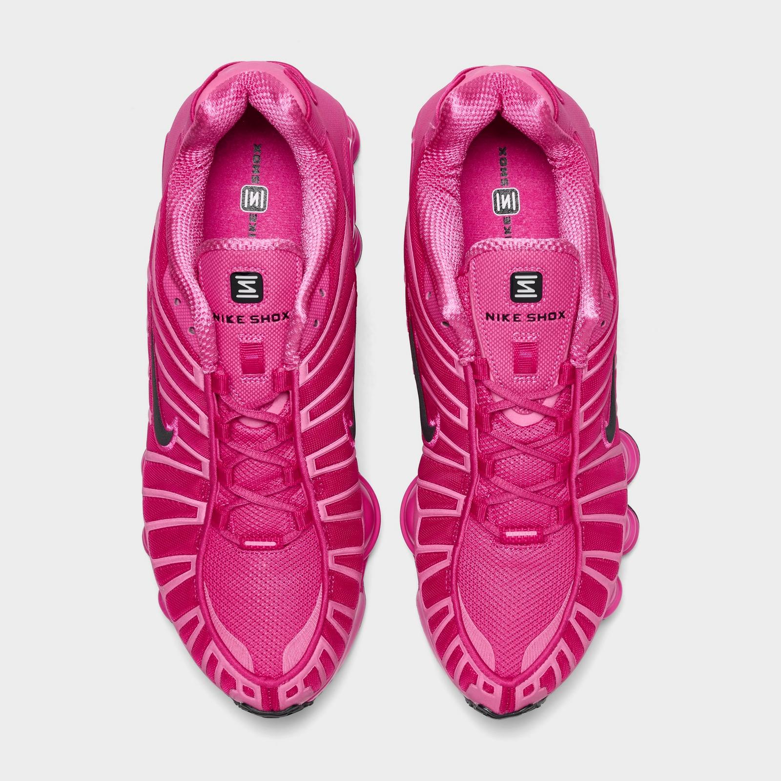 Men's Nike Shox TL Casual Shoes - Desert Pink/Black/Desert Pink