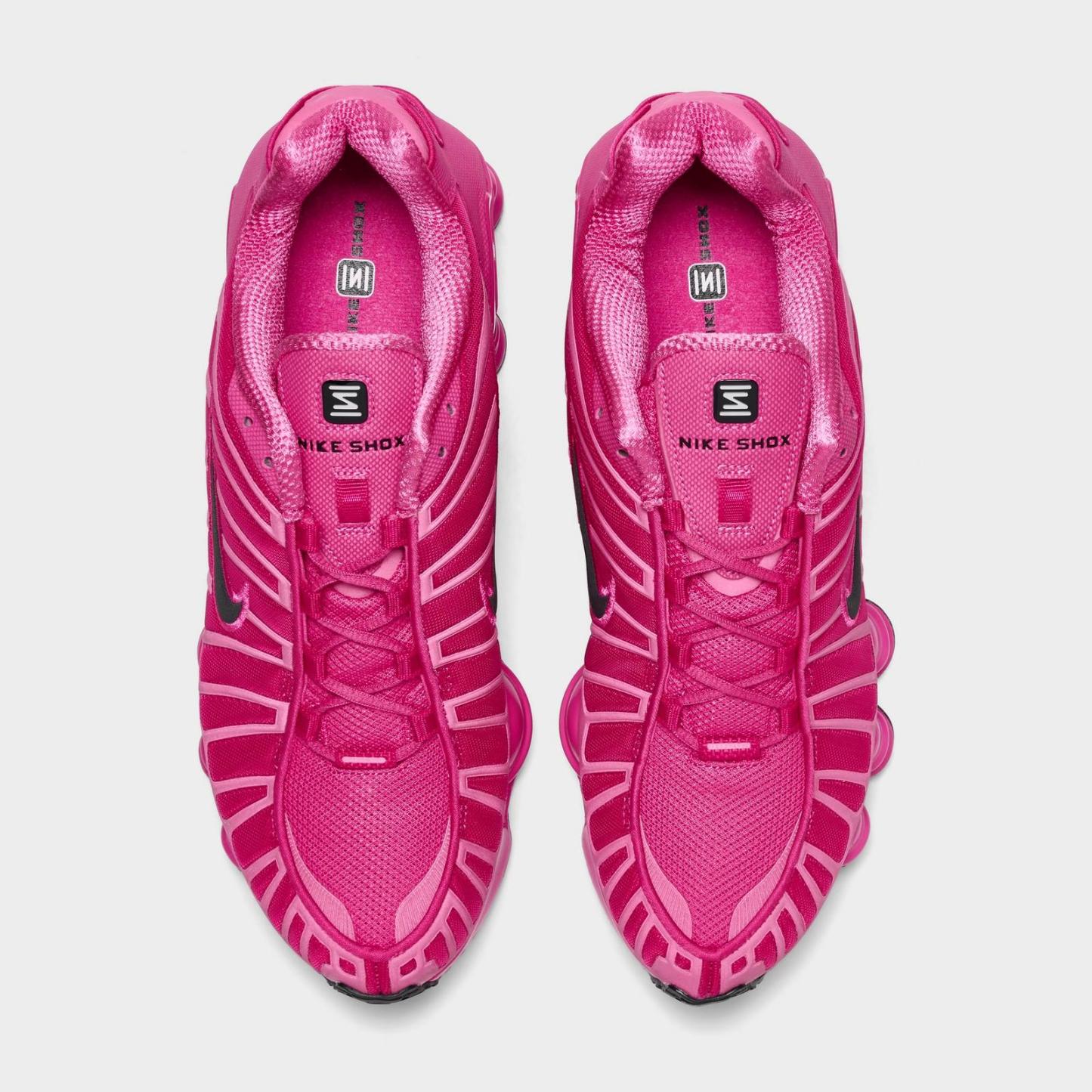 Men's Nike Shox TL Casual Shoes - Desert Pink/Black/Desert Pink