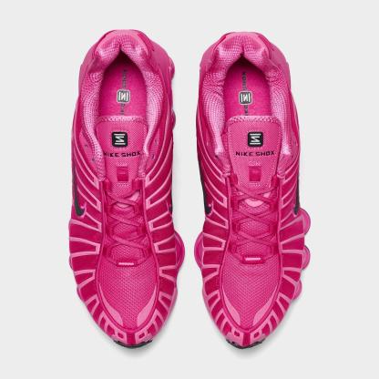 Men's Nike Shox TL Casual Shoes - Desert Pink/Black/Desert Pink