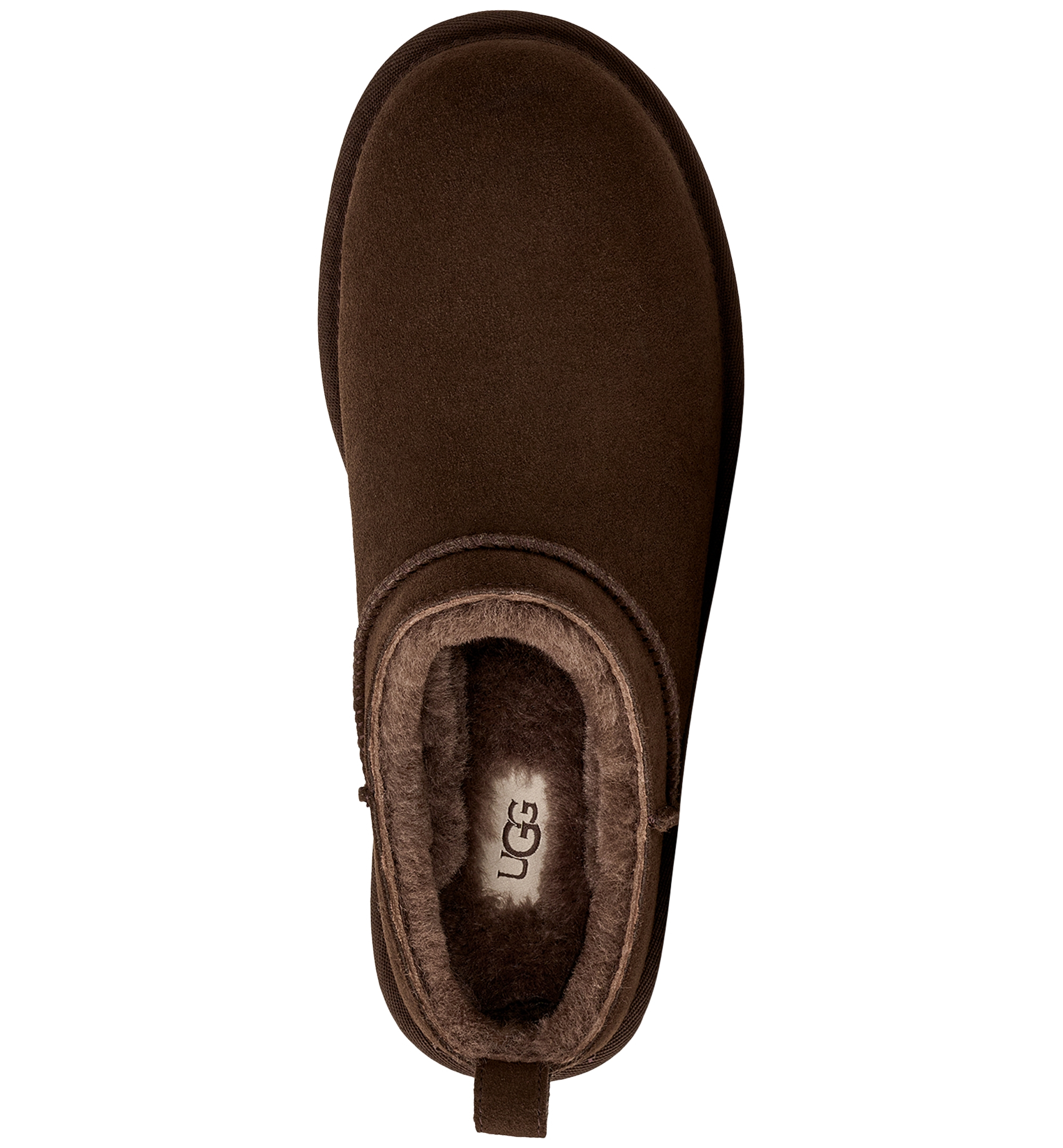 UGG® Women's Classic Micro Pull Tab Round Toe Booties - Dusted Cocoa