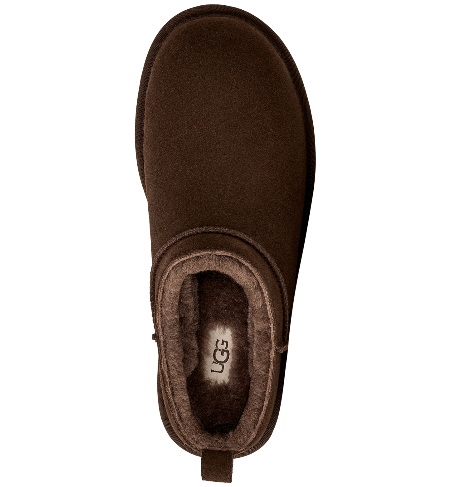UGG® Women's Classic Micro Pull Tab Round Toe Booties - Dusted Cocoa