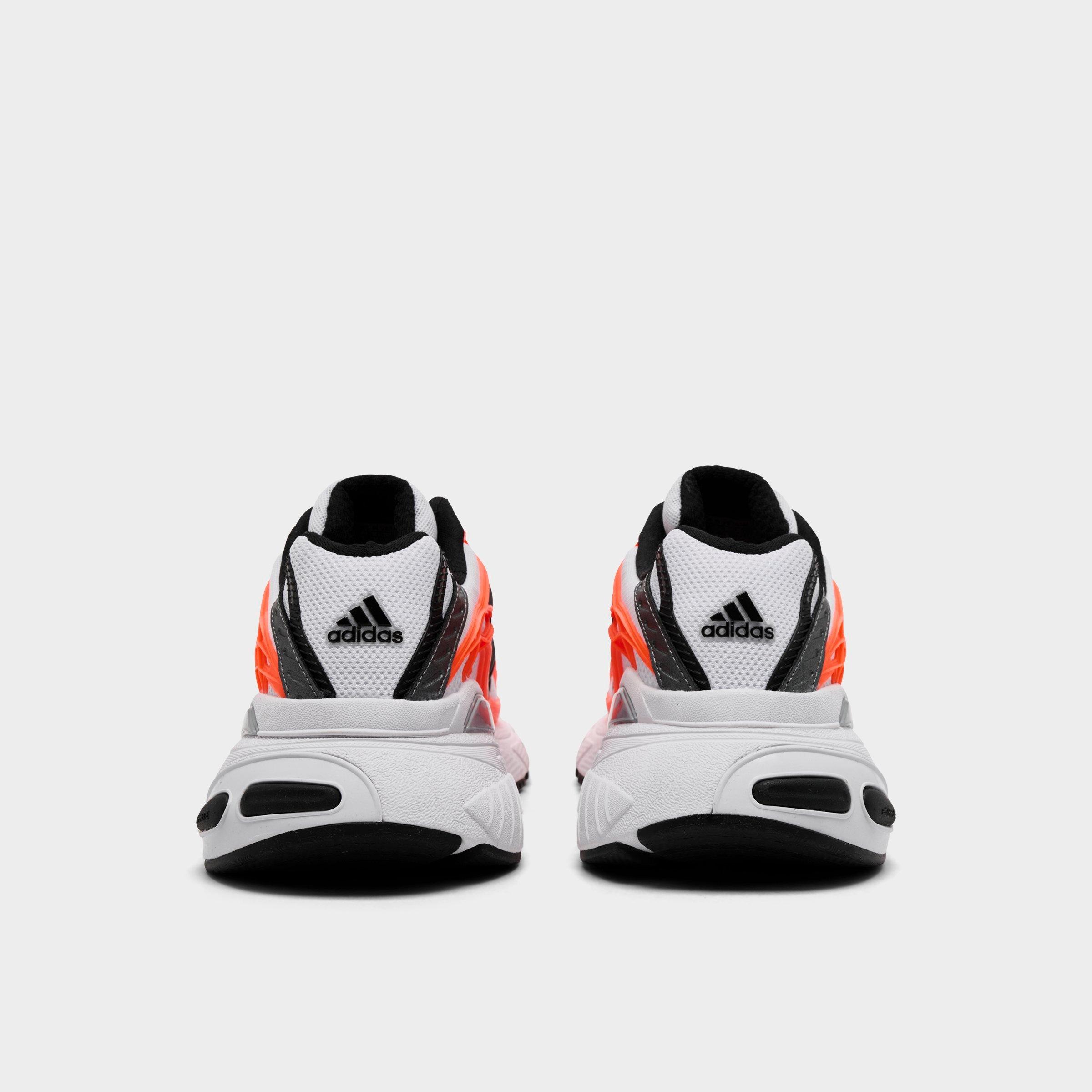 Big Kids' adidas Adistar XLG 2.0 Casual Shoes - Black/Solar Orange/White - Back view