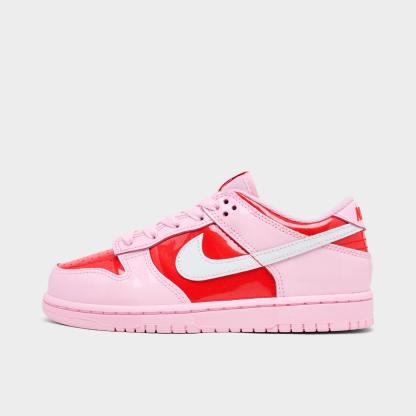 Girls' Little Kids' Nike Dunk Low Casual Shoes - Pink Foam/Summit White/Light Crimson