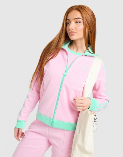 adidas Originals Classic Full Zip Track Top - Pink - view 1