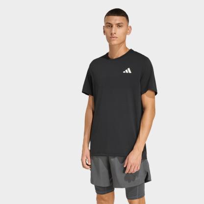 Men's adidas adi365 Iconic Climacool Running T-Shirt - Black - view 1