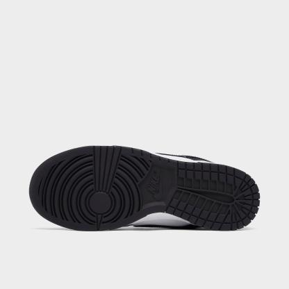 Women's Nithtke Dunk Low Retro Casual Shoes - White/Black/White - Bottom view