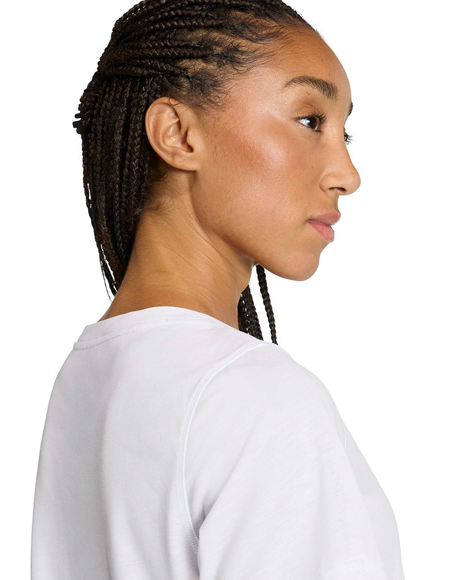 adidas Women's Workout Essentials Seamless Scoop Neck T-Shirt - White