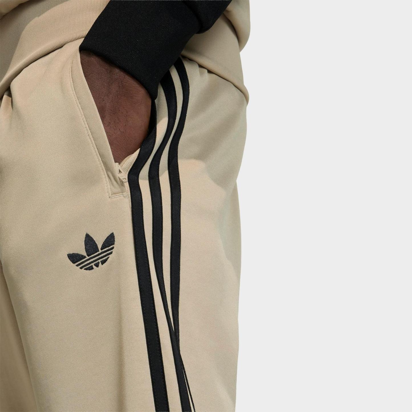 Men's adidas Originals SST Track Pants - Stone Khaki - view 4