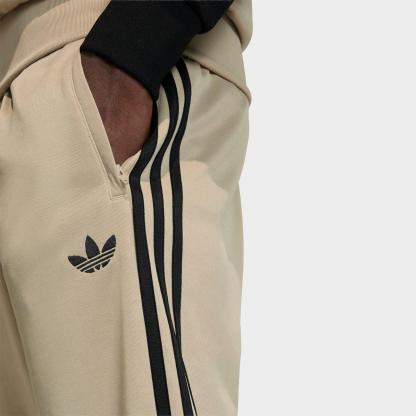Men's adidas Originals SST Track Pants - Stone Khaki - view 4
