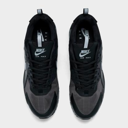 Men's Nithtke Air Max 90 Drift Casual Shoes - Black/Wolf Grey/Anthracite - Top view