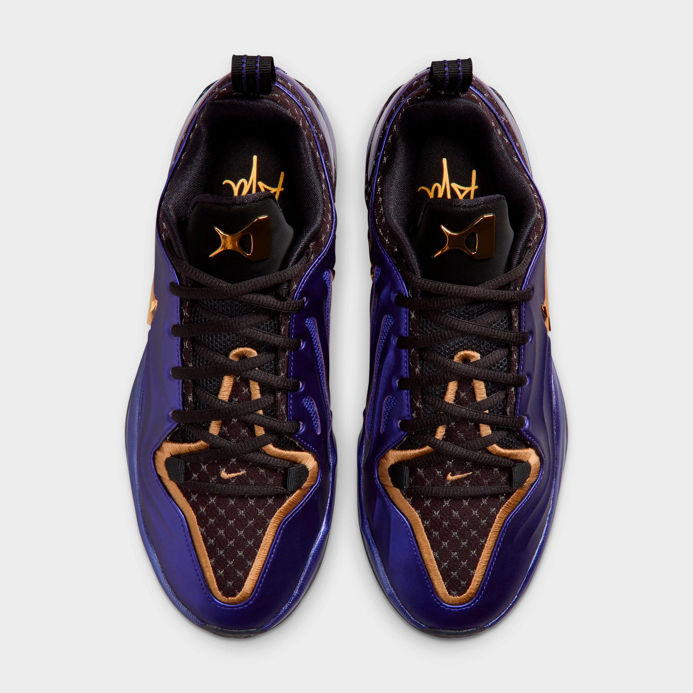 Nithtke A'Two A'ja Wilson Basketball Shoes - Part 1 - Regency Purple/Black/Electro Purple/Metallic Gold - Top view