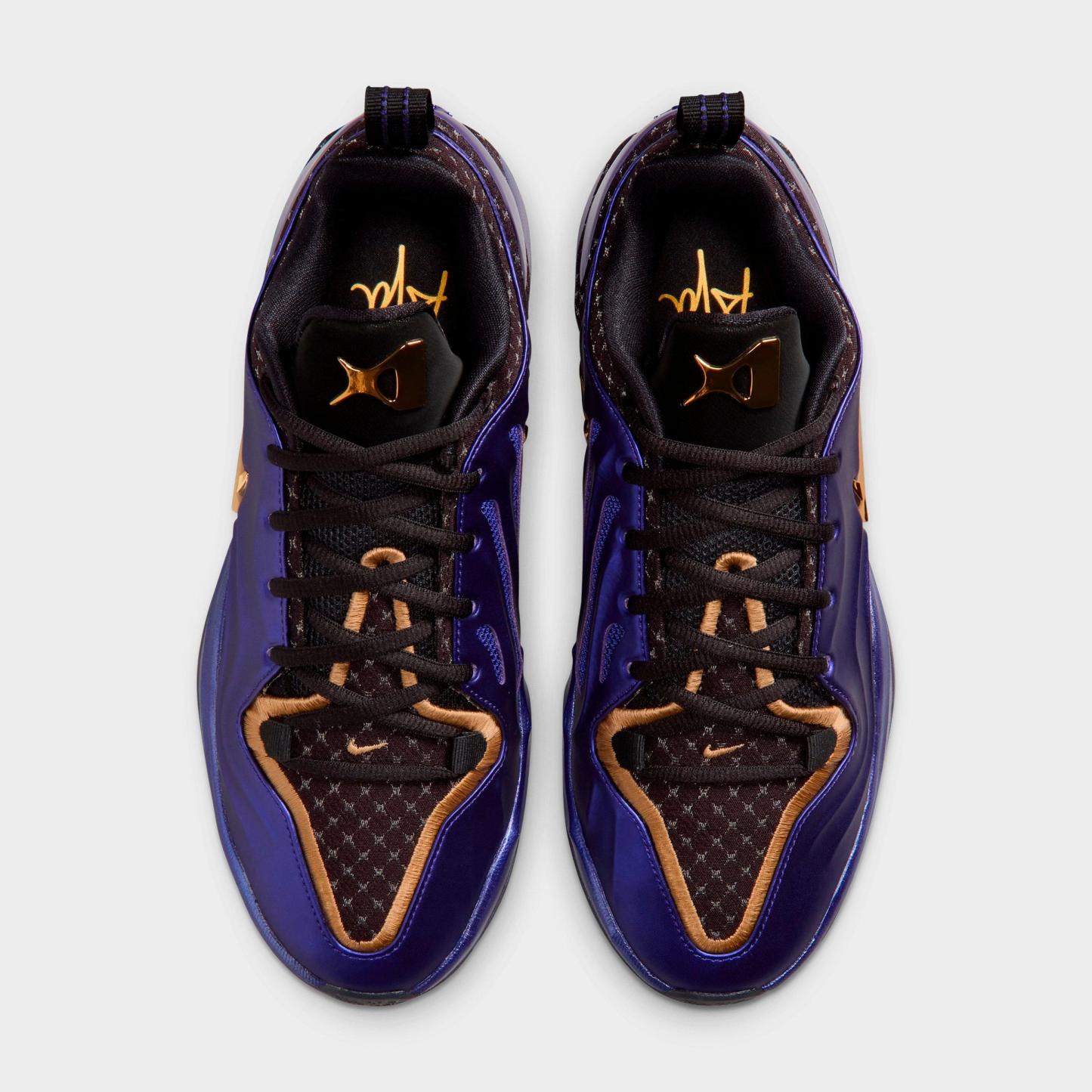 Nithtke A'Two A'ja Wilson Basketball Shoes - Part 1 - Regency Purple/Black/Electro Purple/Metallic Gold - Top view