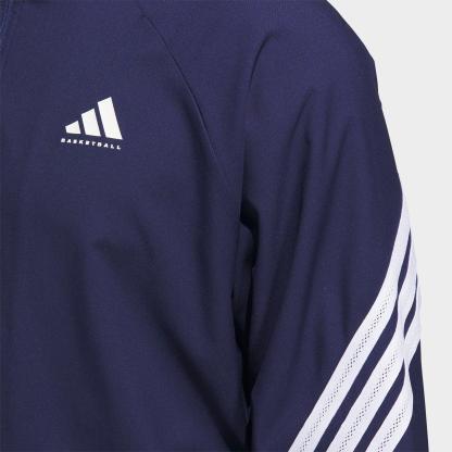 Men's adidas Crazy Lite Full-Zip Basketball Jacket - Team Navy Blue