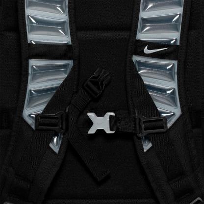 Nithtke Varsity Hoops Elite Backpack (32L) - Black/Black/Metallic Silver