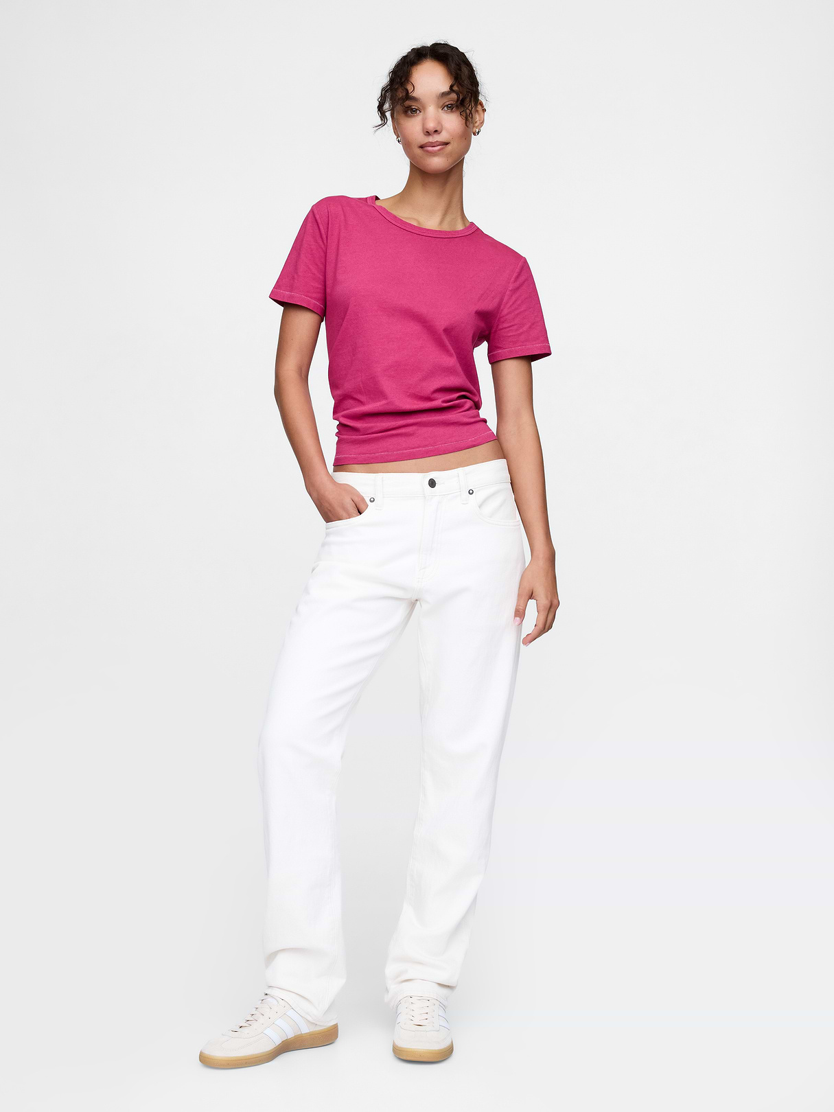 Organic Cotton VintageSoft T-Shirt - Beet purple