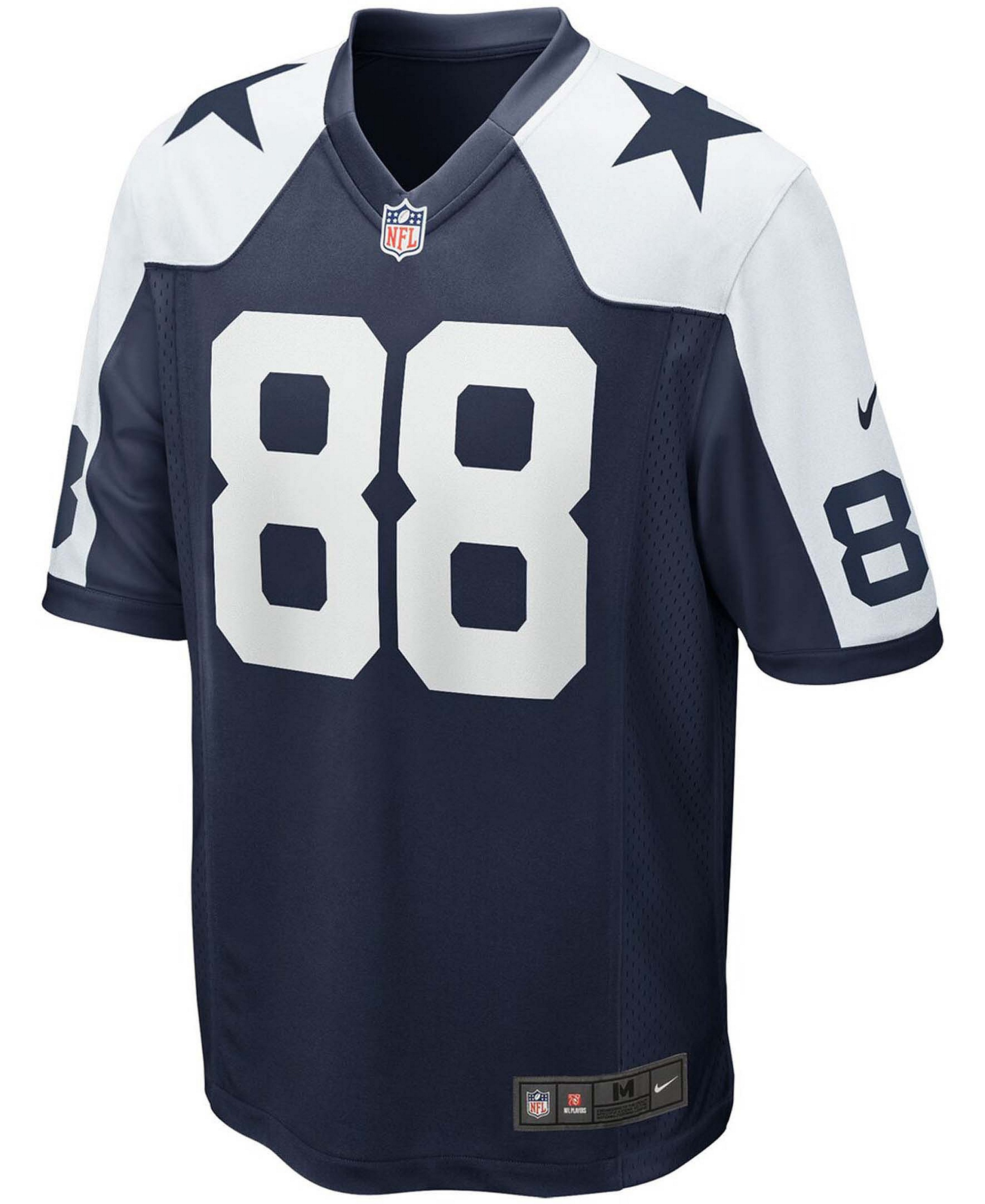 Nike Men's CeeDee Lamb Dallas Cowboys Alternate Game Team Jersey - Navy, White