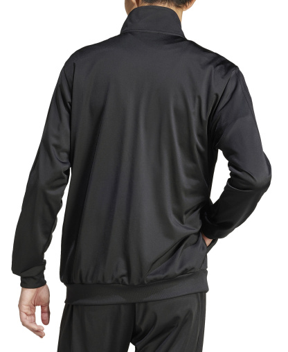 adidas Men's 3-Stripes Tricot Track Jacket - Black