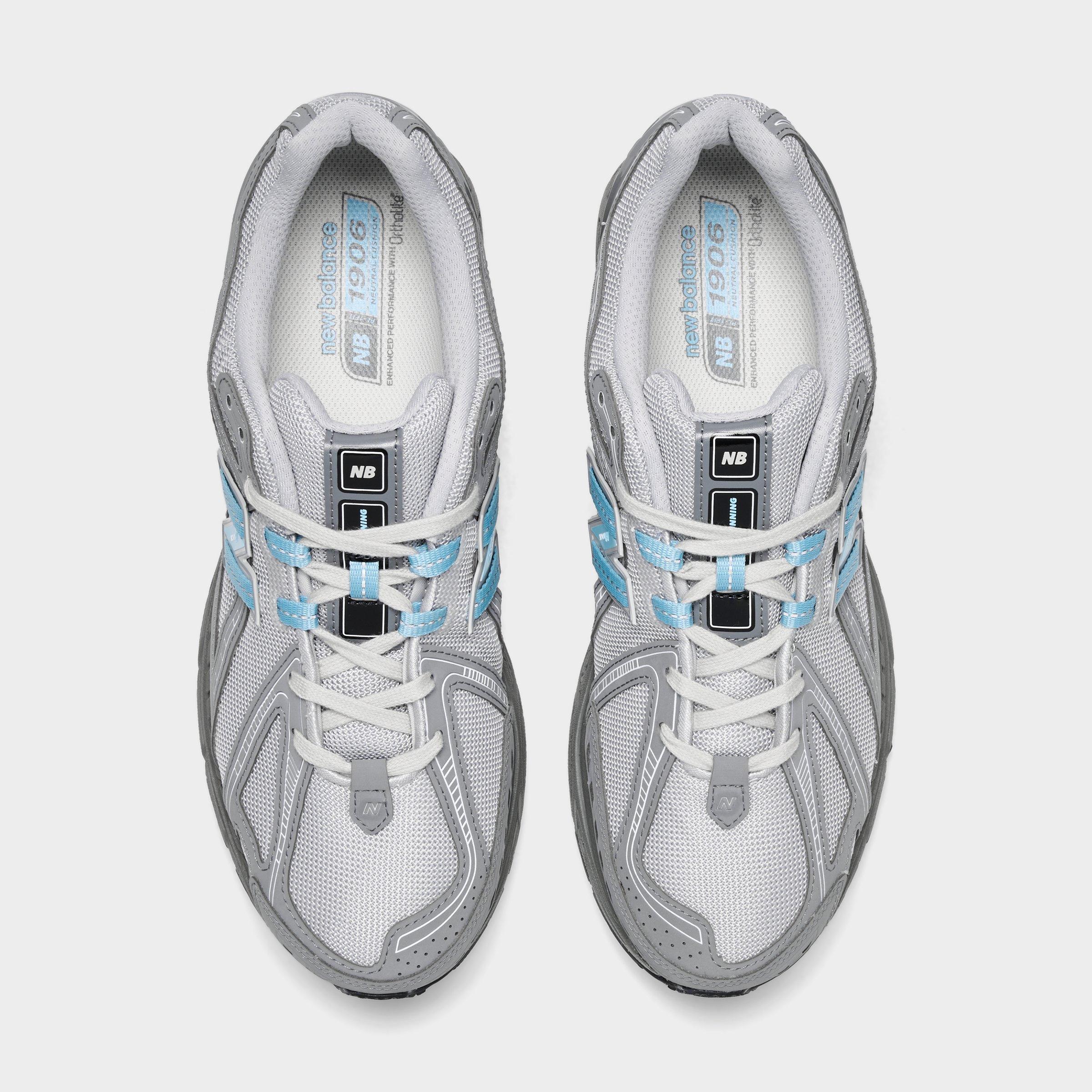 Men's New Balance 1906R Casual Shoes - Grey/Light Blue - view 5