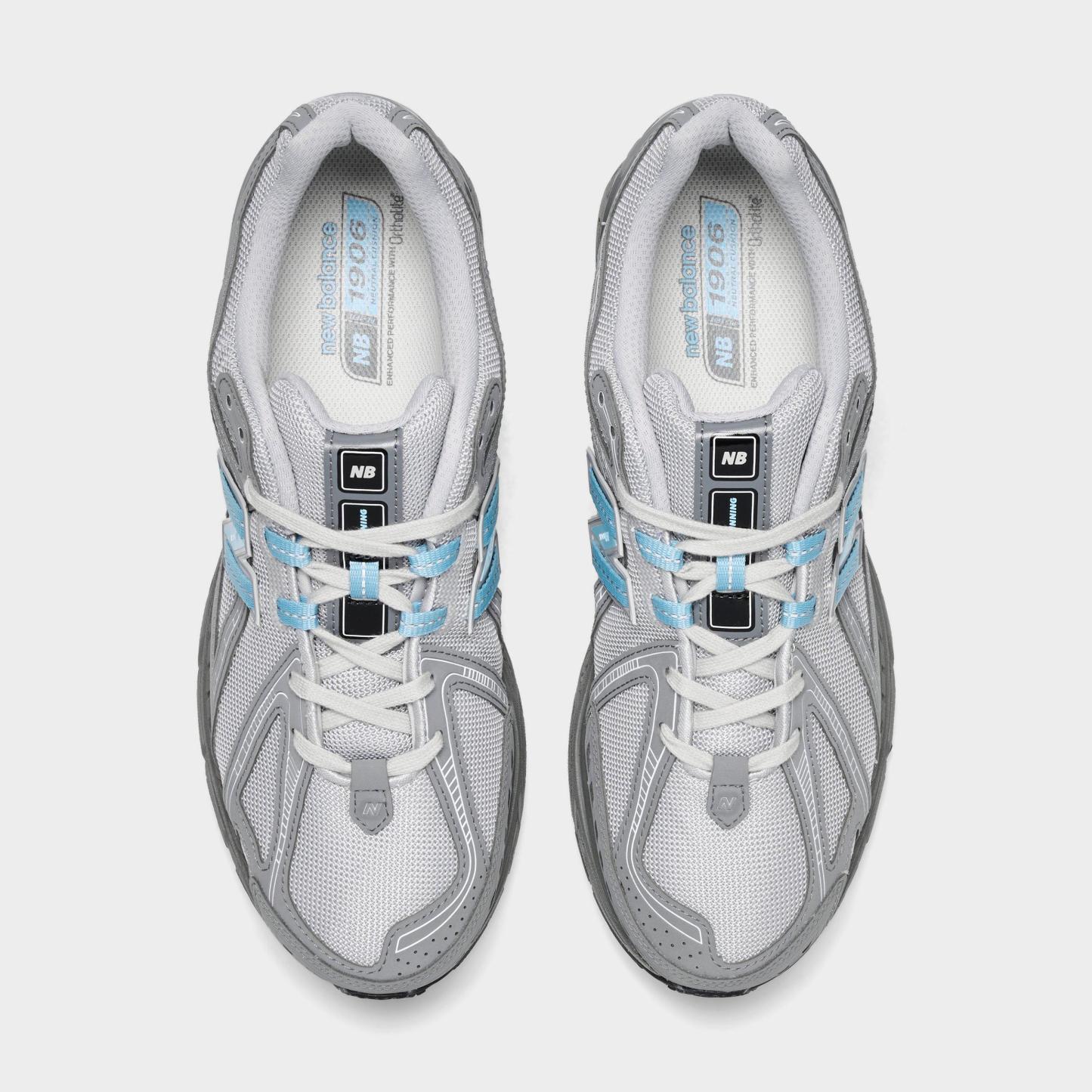 Men's New Balance 1906R Casual Shoes - Grey/Light Blue - view 5