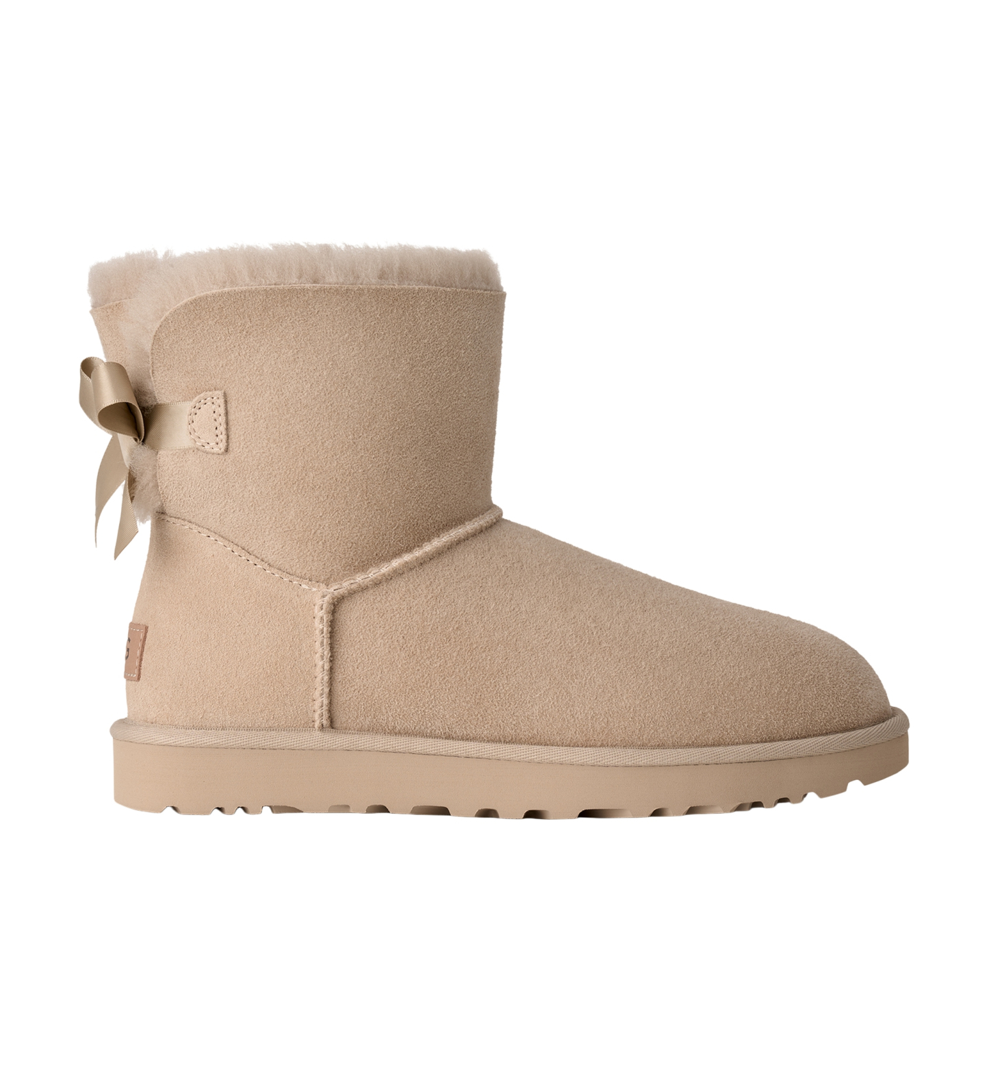 UGG® Women's Mini Bailey Bow II Slip-On Booties - Moonlight