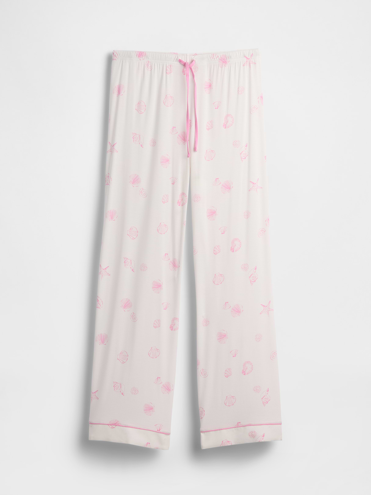 SoftMade Modal PJ Pants - Sea shell pink print